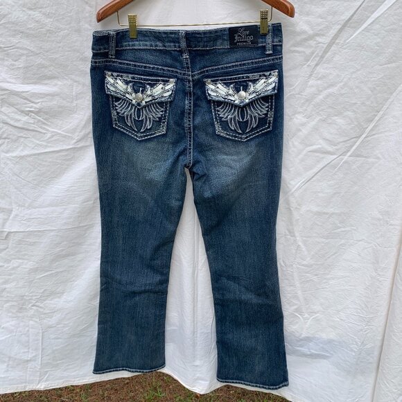 Women Love Nation Premium Jeans, Boot Cut, New, Blue Jean Size 12 - Picture 2 of 4